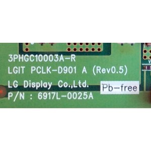 LED DRIVER PARA TV LG / NUMERO DE PARTE 6917L-0025A / 3PHGC10003A-R / PCKL-D901 A / PANEL´S LC550EUB (SC)(A1) / LC550EUB (SC)(A2) / MODELOS 55LE5400-UC / 55LE5500-UA / 55LE7300-UA / 55LE5400-UC.AUSWLFR / 55LE5400-UC.AUSWLNR